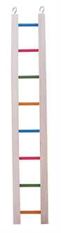 HAPPY PET LADDER HOUT GEKLEURD 122 CM